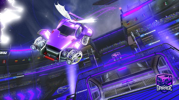 A Rocket League car design from HereToSlayXD