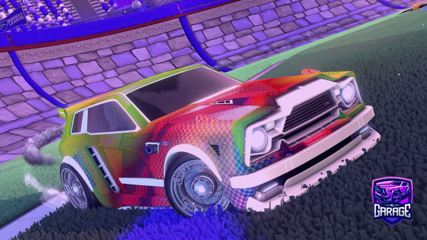 A Rocket League car design from Nxrbz_