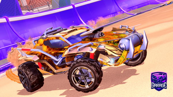 A Rocket League car design from SHOWCAR-10