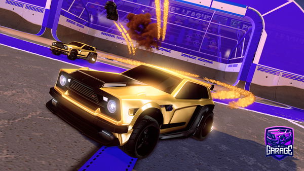 A Rocket League car design from MoonSalem