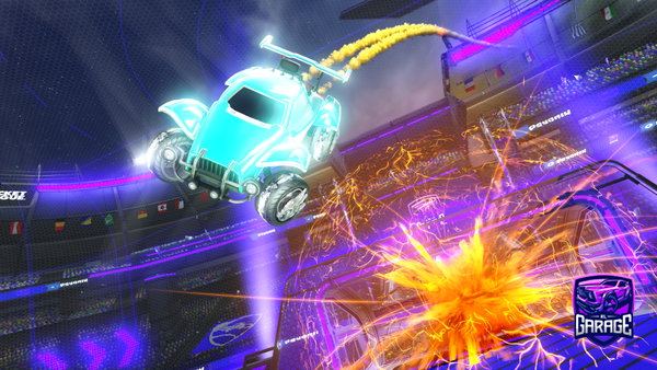 A Rocket League car design from ds25011