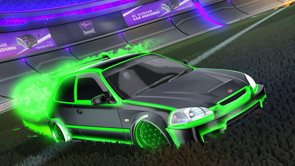 A Rocket League car design from Jordannash555