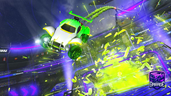 A Rocket League car design from BagelFishy