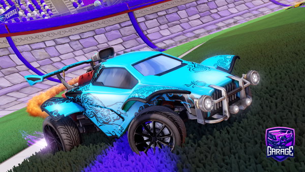 A Rocket League car design from FR0STY2508
