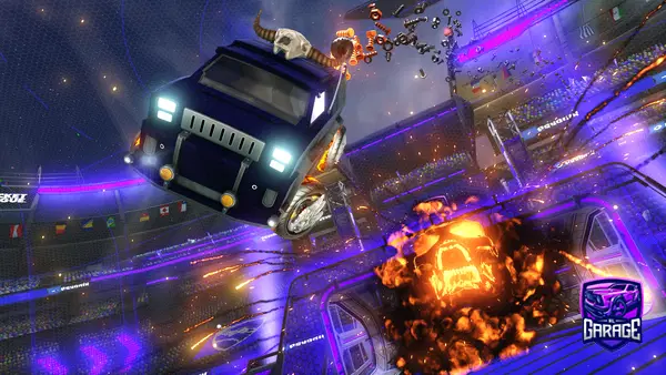 A Rocket League car design from abodgorab