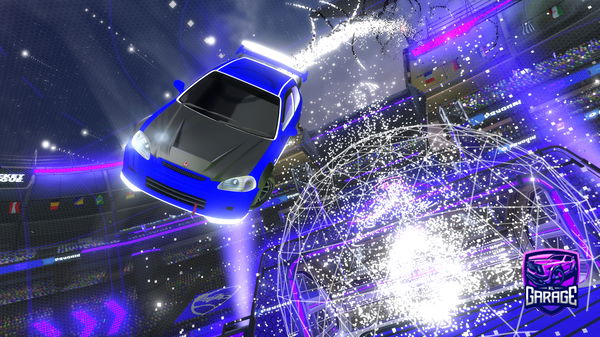 A Rocket League car design from tobigraf