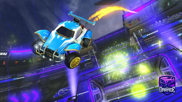 A Rocket League car design from DEVLS_gaming