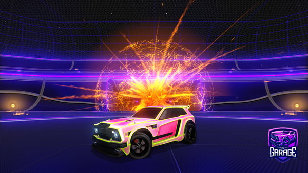 A Rocket League car design from I_d_thief