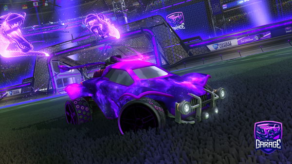 A Rocket League car design from Reewko