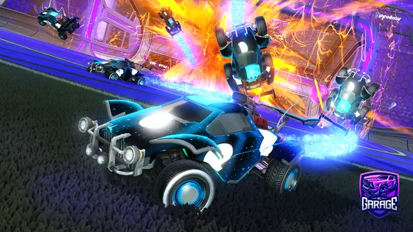 A Rocket League car design from hazardkill723