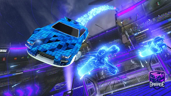 A Rocket League car design from Fishy_king243