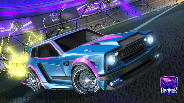 A Rocket League car design from Shooteo2313