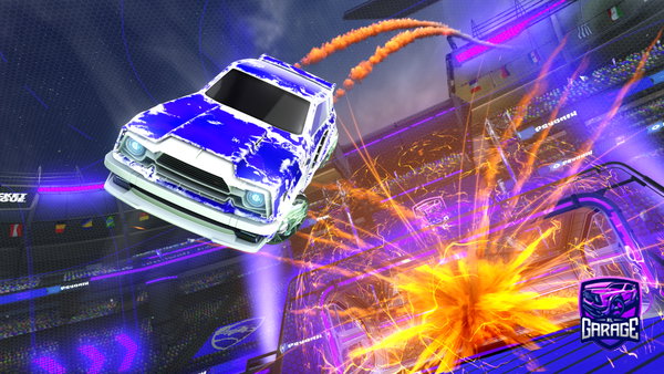 A Rocket League car design from Failopps