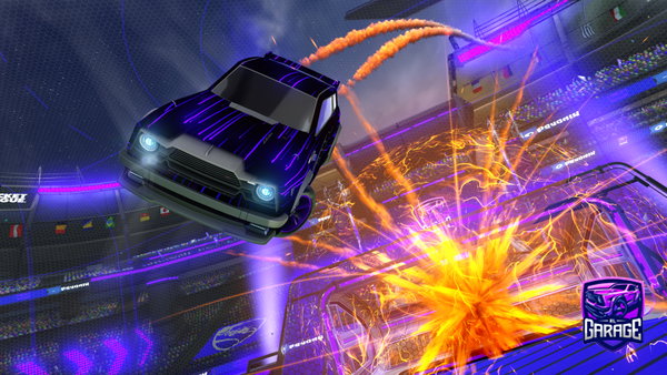 A Rocket League car design from nitroarvin