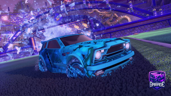 A Rocket League car design from GODViN