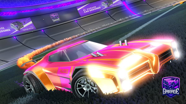 A Rocket League car design from Sheishboy