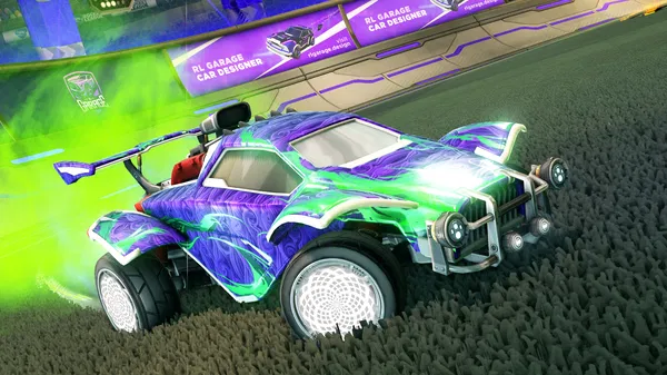 A Rocket League car design from sushinej