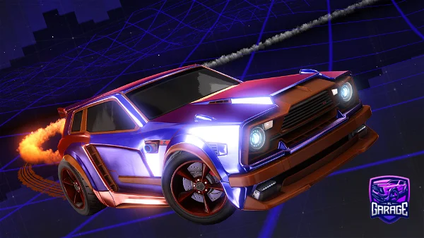 A Rocket League car design from Clemary77k