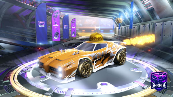 A Rocket League car design from Viper_rl101