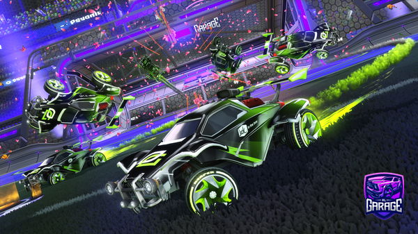 A Rocket League car design from BajanAmerican_YT