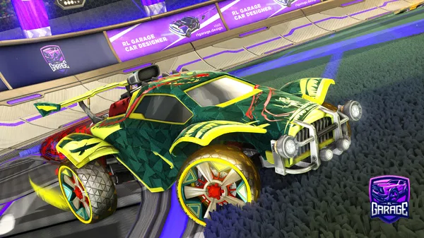 A Rocket League car design from Stockholm