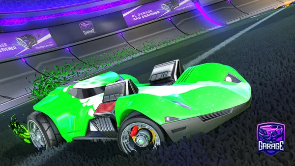 A Rocket League car design from JAYL1VELY