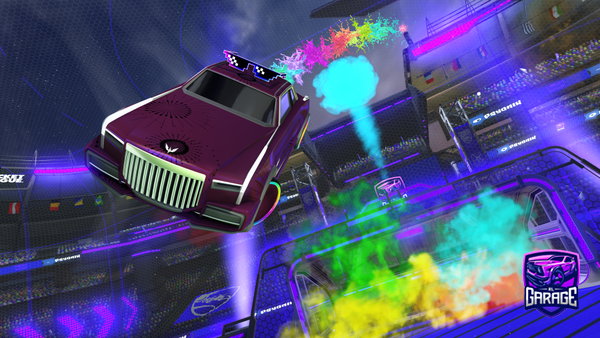 A Rocket League car design from DSNTion