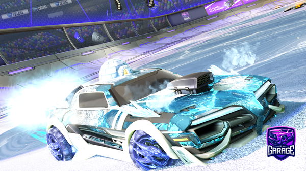 A Rocket League car design from WaffleKatz