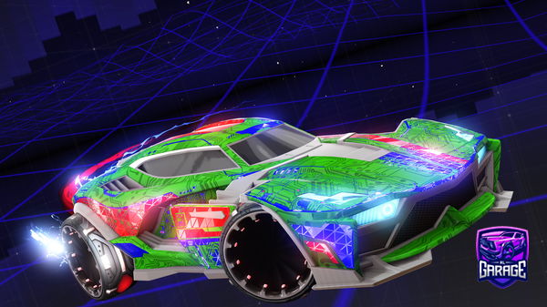 A Rocket League car design from Noxalymph