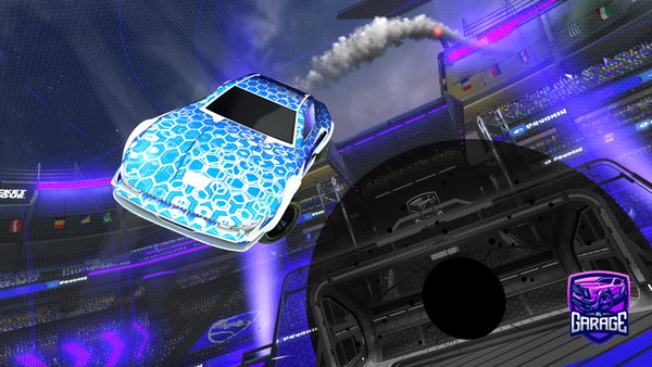 A Rocket League car design from RocketBisq