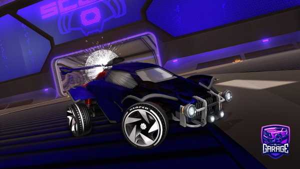 A Rocket League car design from StealthyFox13