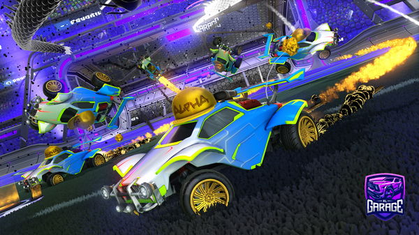 A Rocket League car design from SkyStrikeRL