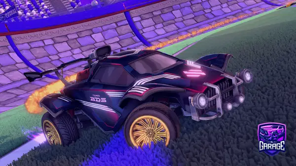 A Rocket League car design from SIMS_