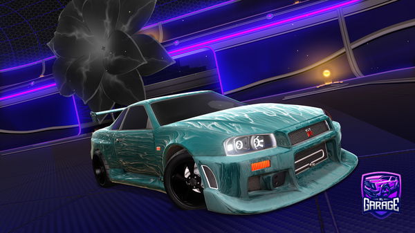 A Rocket League car design from EnekoTwistyMisty