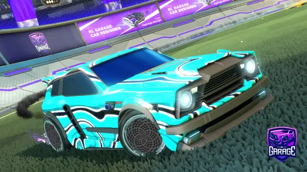 A Rocket League car design from lucxs109