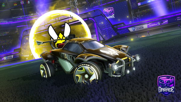 A Rocket League car design from Tremblay098