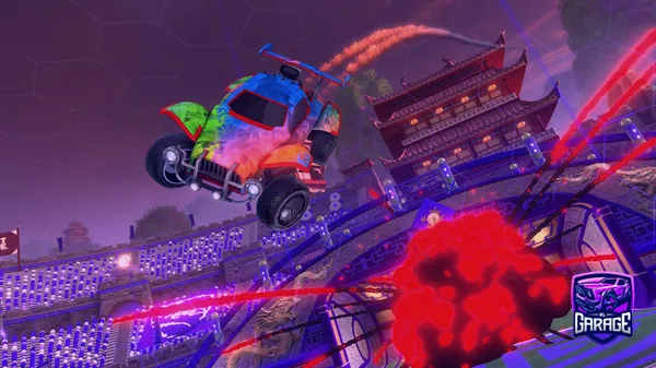 A Rocket League car design from Freekandel