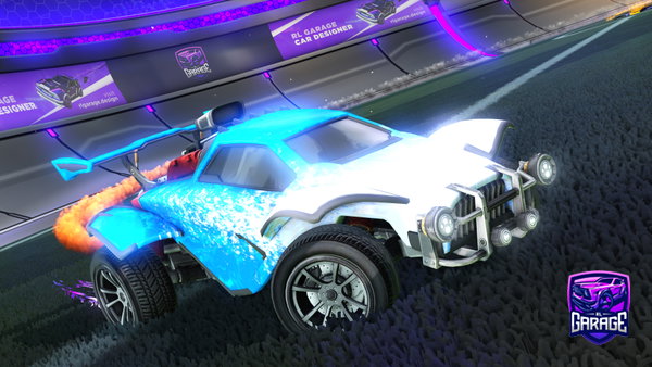 A Rocket League car design from Killerboyz9613