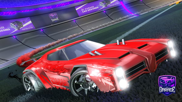 A Rocket League car design from rocketechange
