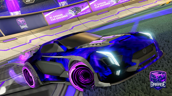 A Rocket League car design from FrostKorii