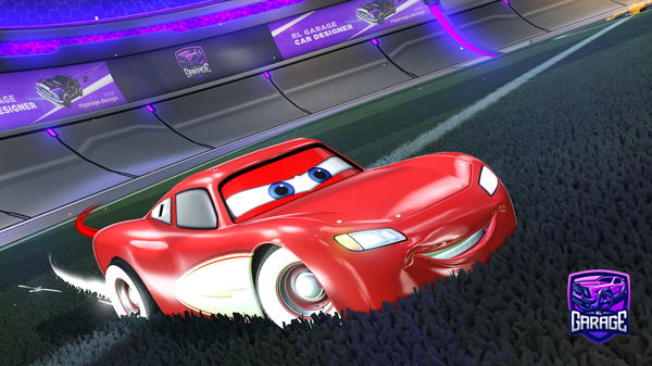 A Rocket League car design from MOZA_the_legend