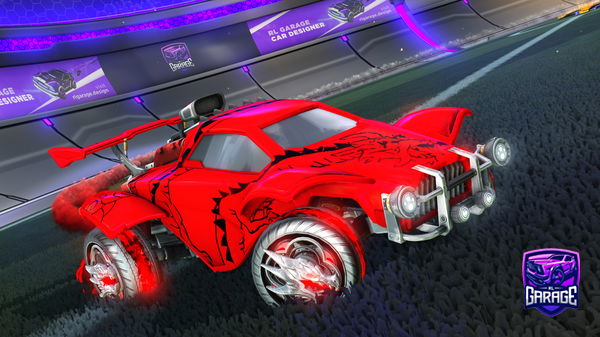 A Rocket League car design from FazeKitty