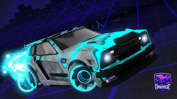 A Rocket League car design from L1lBro