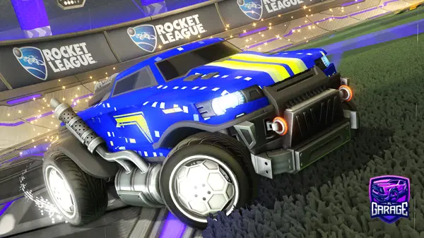A Rocket League car design from frogziiii