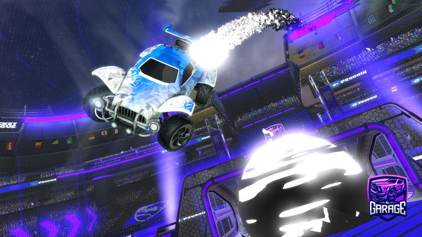 A Rocket League car design from FusionVoltage