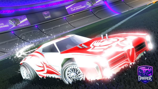 A Rocket League car design from FennecUserRlcs