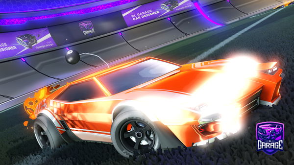 A Rocket League car design from MinoruTsubasa