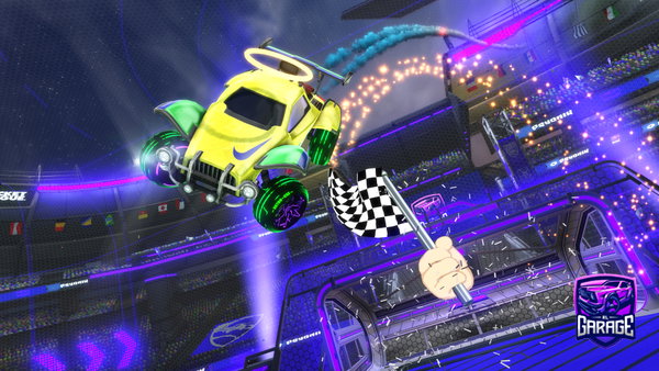 A Rocket League car design from fresh3010