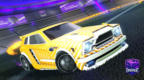 A Rocket League car design from Juli004us