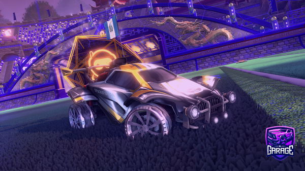 A Rocket League car design from PRPLTelliks